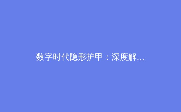 数字时代隐形护甲：深度解析VPN如何重塑你的网络生存法则 - 4